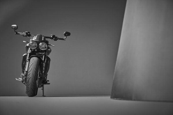 Triumph Thruxton & Rocket filming