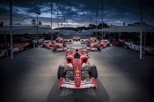 F1 Ferrari Schumacher 50th Goodwood FOS 2019