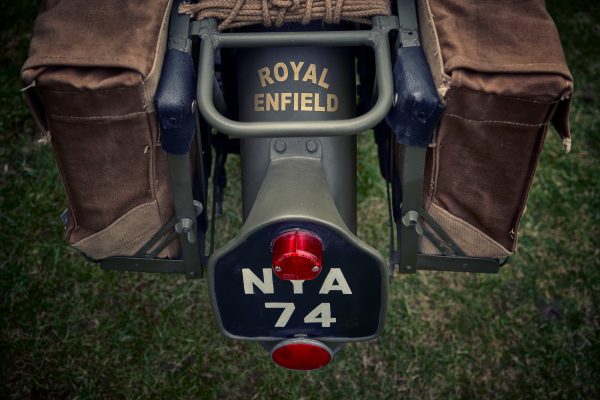 Royal Enfield Flying Fleas and the Dakota