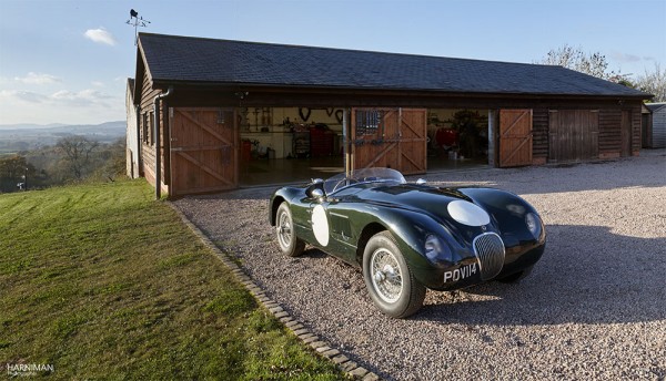 Penny Woodley's Jaguar C Type