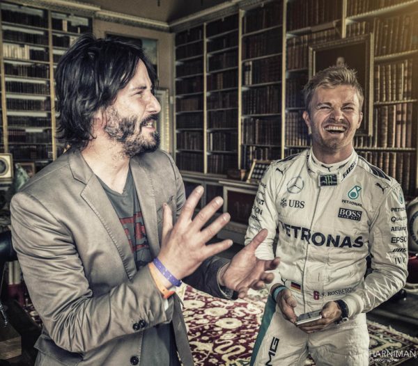 Festival of Speed 2016 Goodwood by Harniman, FoS, Festival of Speed, 2016, keanu reeves, nico rosberg, library, driver, portrait