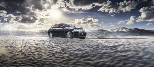 Rolls-Royce Cullinan on location in Croatia